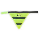 Bandana fluo réfléchissant pour chien